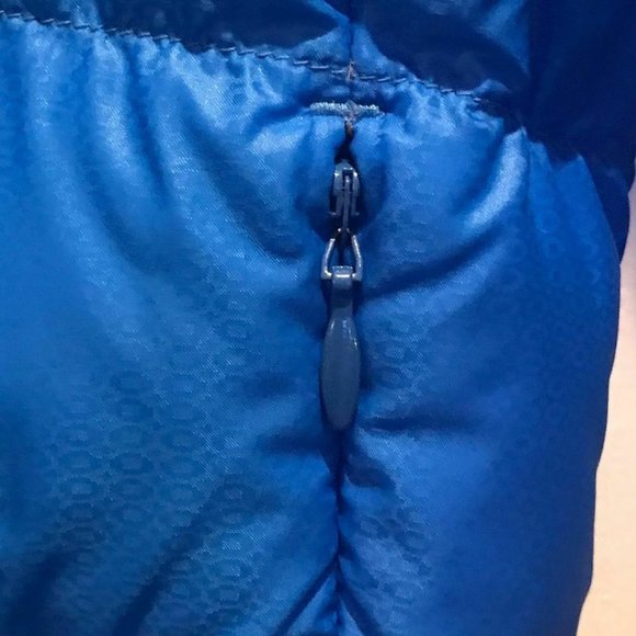 Athleta Puffer Down Jacket Blue Size M - Picture 5 of 7